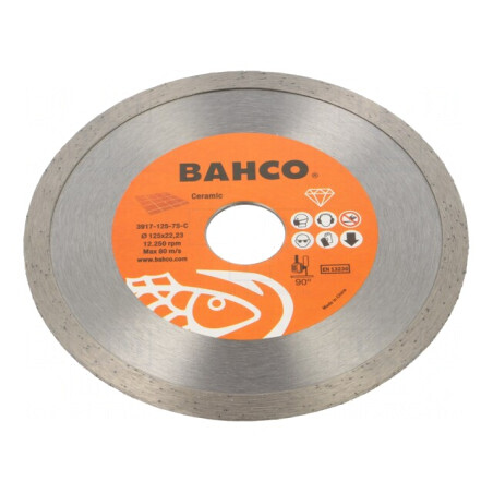 Disc de tăiere diamantat 125mm 22,23mm 2mm | Electronic-mag.ro | Componente Electronice