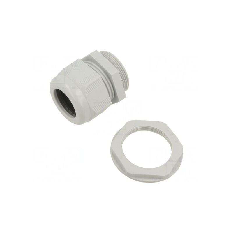Garnitură de etanșare IP68 poliamidă gri M40 1,5 | Electronic-mag.ro | Componente Electronice