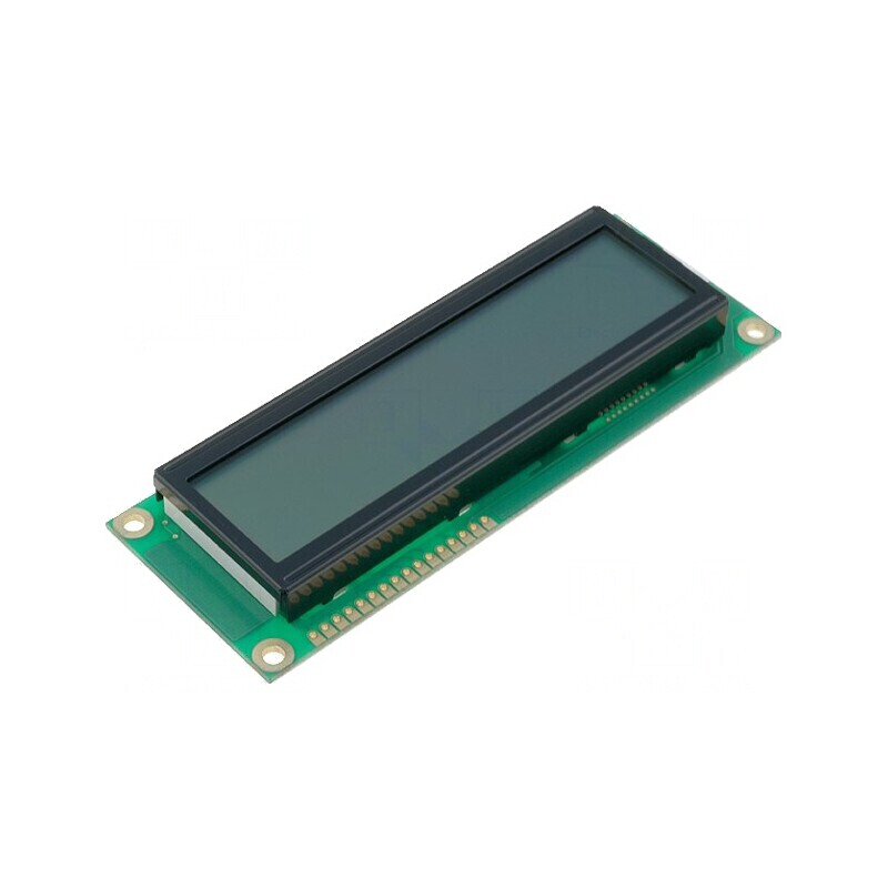 Afișaj LCD alfanumeric 16x2 STN gri 122x44x13.6mm | Electronic-mag.ro | Componente Electronice