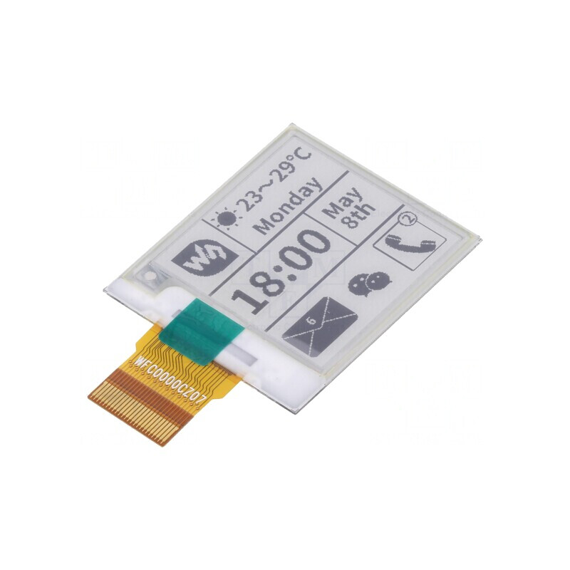 Ecran e-hârtie 1,54 inch 200x200 3,3VDC | Electronic-mag.ro | Componente Electronice