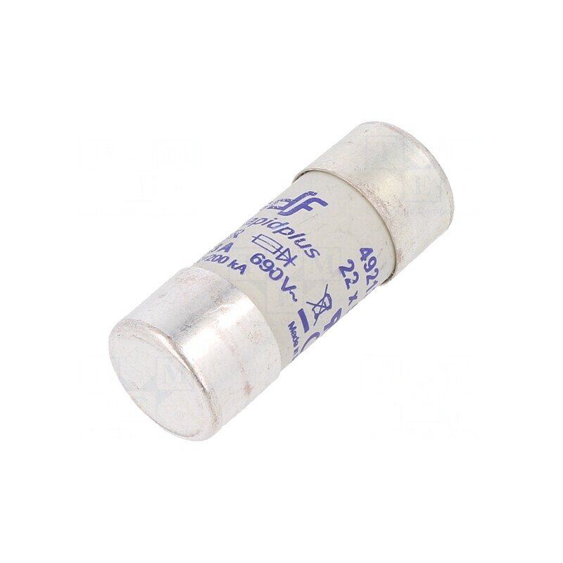 Siguranță gR 63A 690VAC 445VDC 22x58mm | Electronic-mag.ro | Componente Electronice