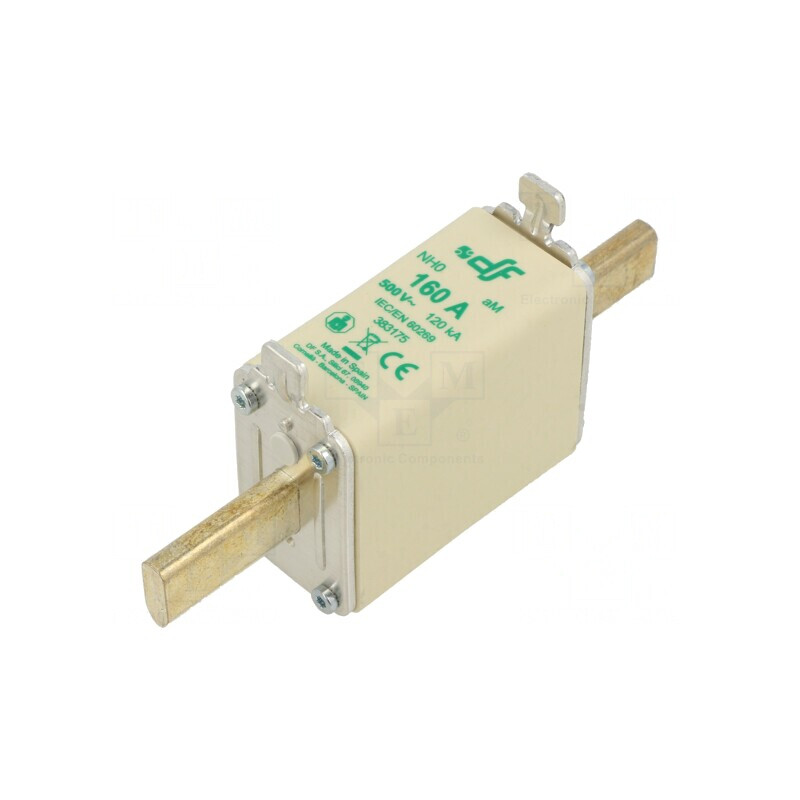 Siguranță NH0 160A 500VAC | Electronic-mag.ro | Componente Electronice