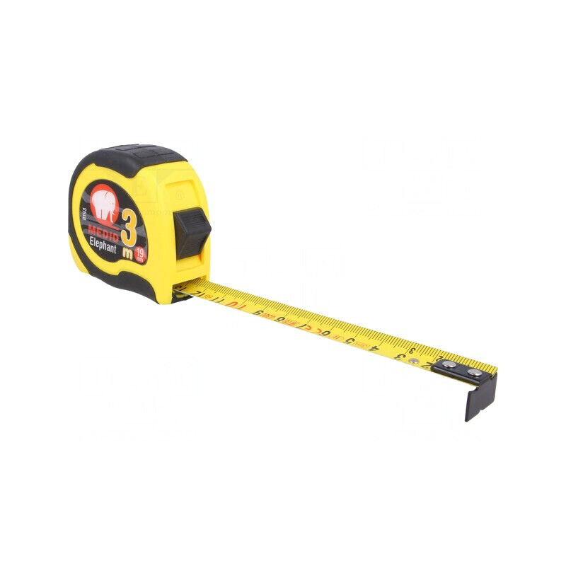 Ruletă de măsurat 3m 19mm ABS Elastolan | Electronic-mag.ro | Componente Electronice