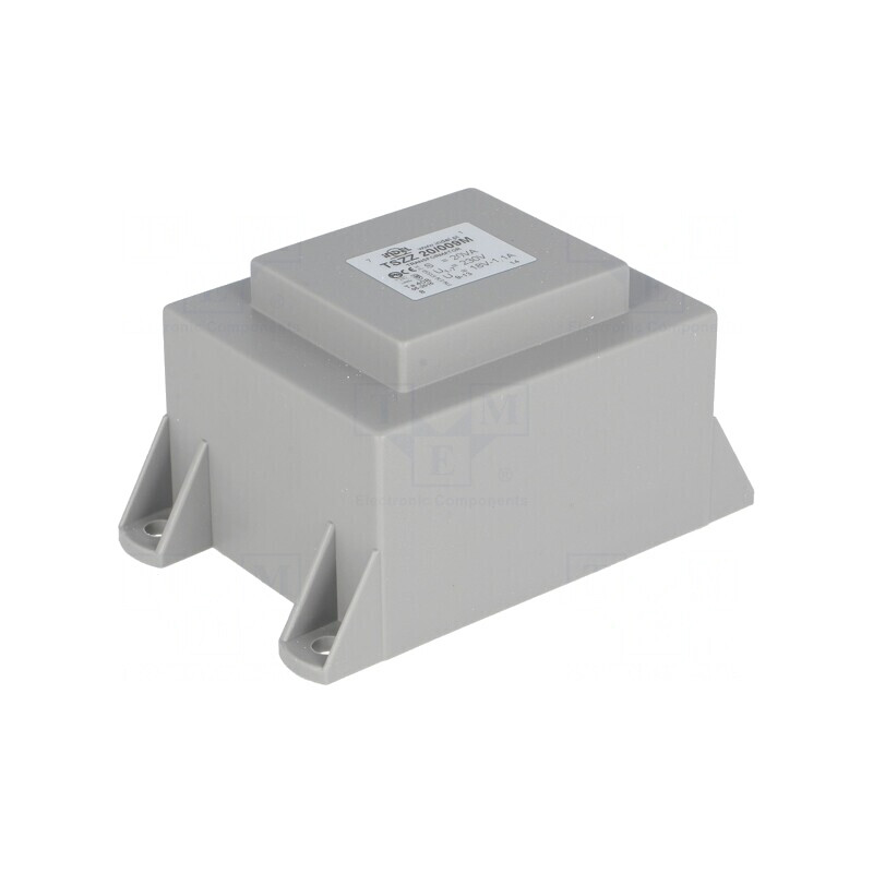 Transformator Încapsulat 20VA 230V 18V 1,11A PCB | Electronic-mag.ro | Componente Electronice