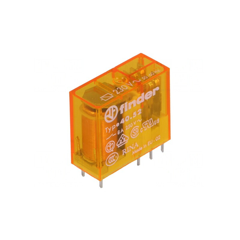 Releu Electromagnetic DPDT 230VAC 15A | Electronic-mag.ro | Componente Electronice
