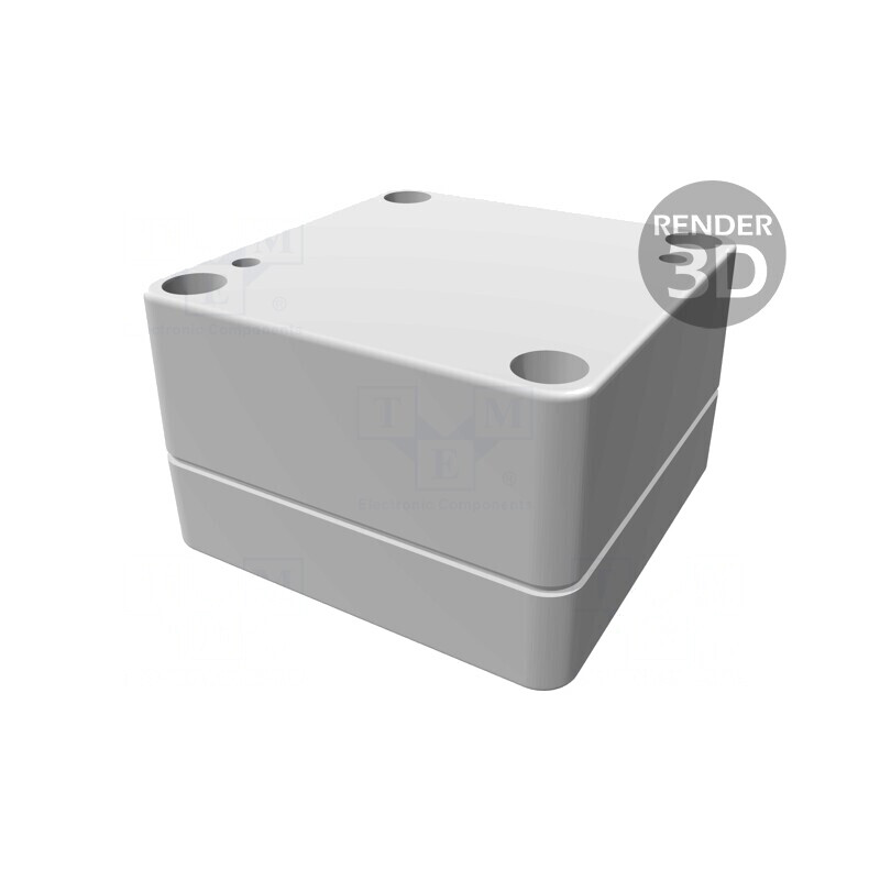 Carcasă Universală Policarbonat 65x65x40mm | Electronic-mag.ro | Componente Electronice