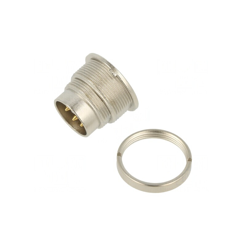 Conector M16 Tată Lipire PIN 5 6A 150V Drept IP40 | Electronic-mag.ro | Componente Electronice