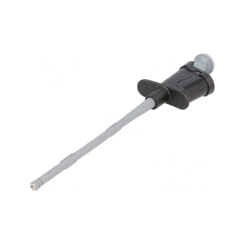 Pensetă Clips de Măsurare Neagră 1000V 4mm 6A | Electronic-mag.ro | Componente Electronice