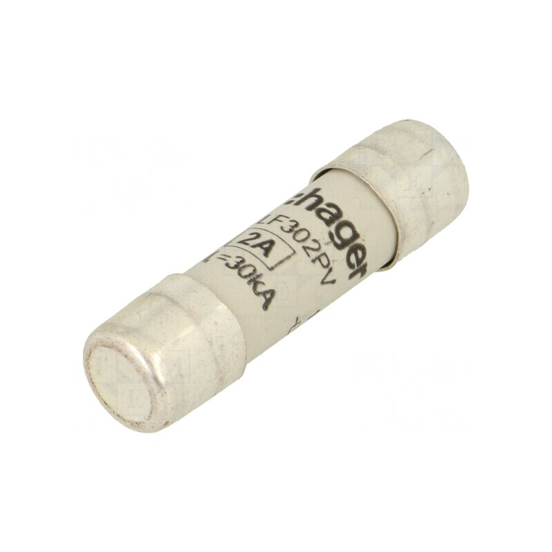 Siguranţă gPV Întârziere 2A 1kVDC 10x38mm | Electronic-mag.ro | Componente Electronice