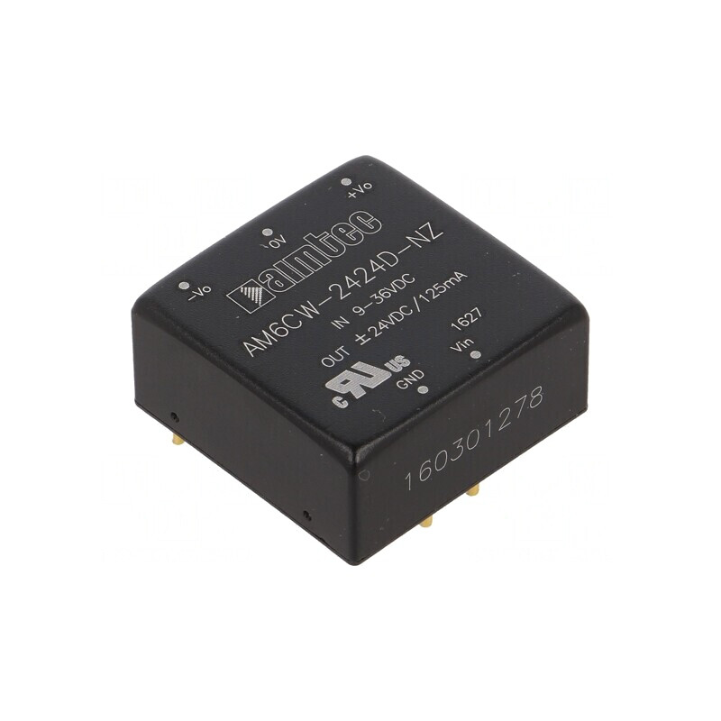 Convertor DC/DC 6W 9-36V la 24V/-24V | Electronic-mag.ro | Componente Electronice