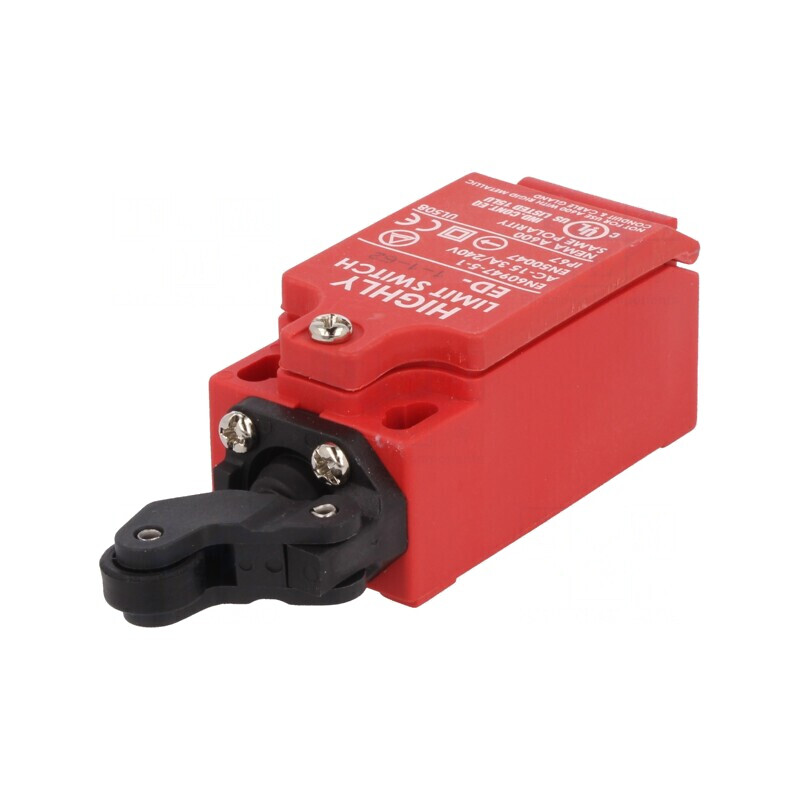 Limitator Cursă Manetă 20mm cu Rola Plastic 12mm 5A | Electronic-mag.ro | Componente Electronice