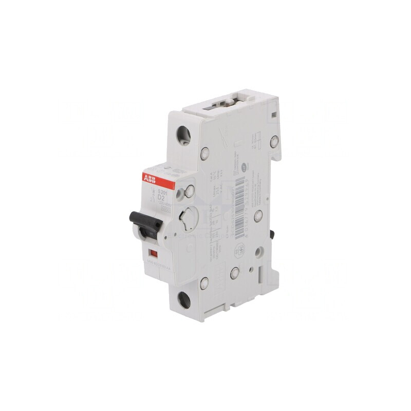 Întrerupător de Supracurent 2A 230/400VAC 1P 6kA | Electronic-mag.ro | Componente Electronice