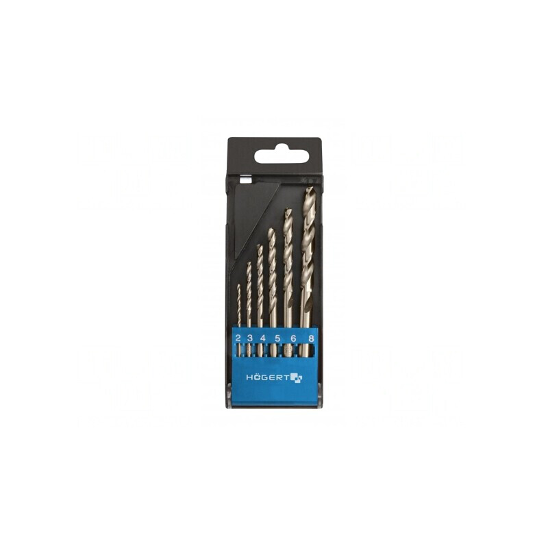 Set Burghie Metal Oțel M2 Ø 2-8mm | Electronic-mag.ro | Componente Electronice
