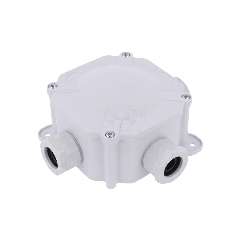 Carcasă Cutie de Conexiuni 97x97x47mm pentru Perete | Electronic-mag.ro | Componente Electronice