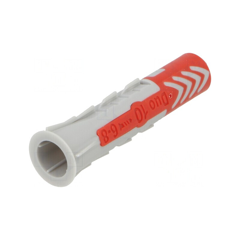 Plastic Anchor 10mm DUOPOWER 50pcs | Electronic-mag.ro | Componente Electronice