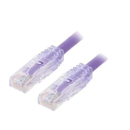 Patch Cord UTP Cat6 LSZH Violet 0.5m | Electronic-mag.ro | Componente Electronice