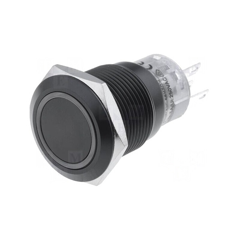 Comutator anti-vandalism 2 poziții SPDT 0.5A 220VAC 1A 24VDC | Electronic-mag.ro | Componente Electronice