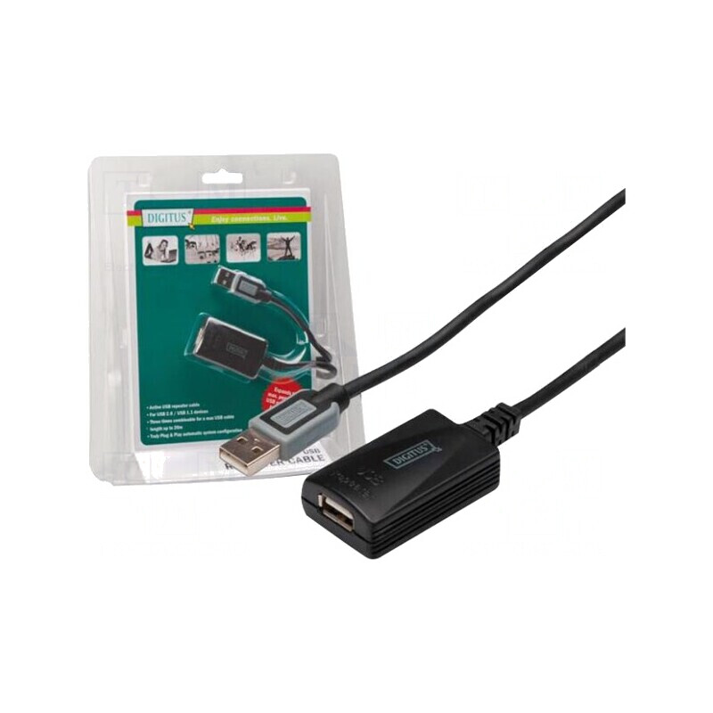 Repeater USB 2.0, 5m, Blister | Electronic-mag.ro | Componente Electronice