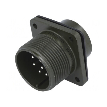 Conector Circular Aliaj Aluminiu Dimensiune 18 | Electronic-mag.ro | Componente Electronice