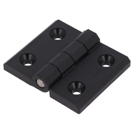 Balama neagră tehnopolimer PA 60mm x 45mm | Electronic-mag.ro | Componente Electronice