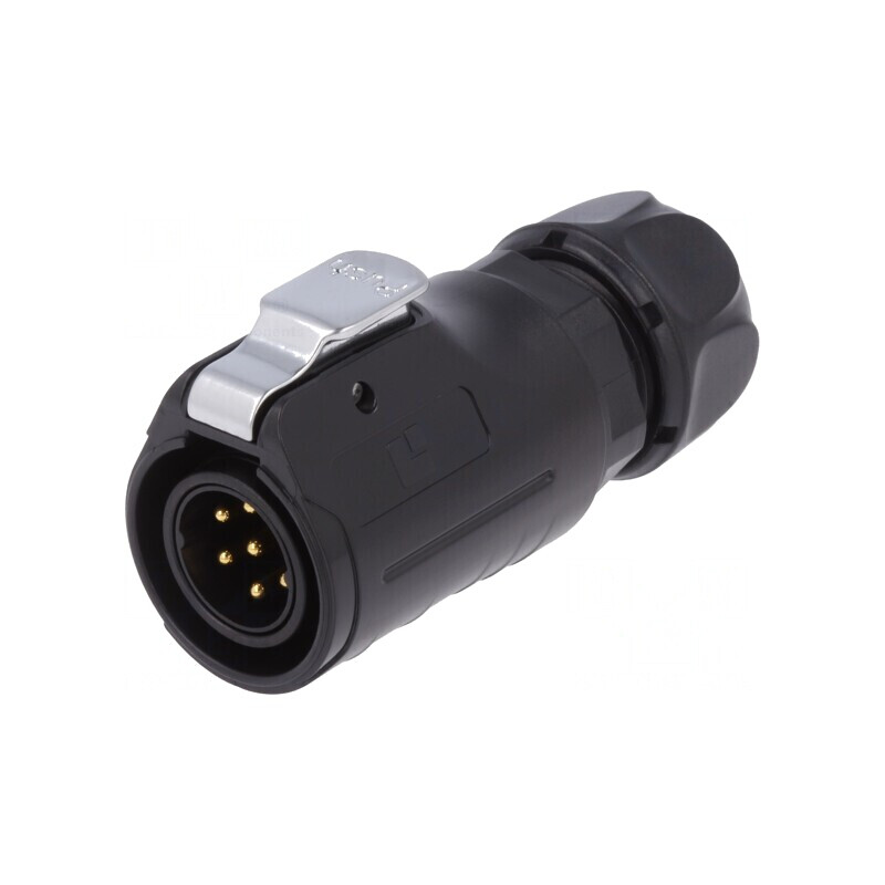 Conector Circular Mufă 20mm 7-Pin Aurit 12A Tată | Electronic-mag.ro | Componente Electronice