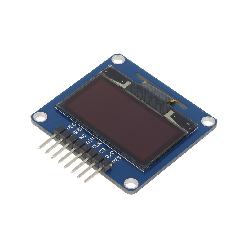 Display OLED 1.3" 128x64 Albastru 3.3-5V | Electronic-mag.ro | Componente Electronice