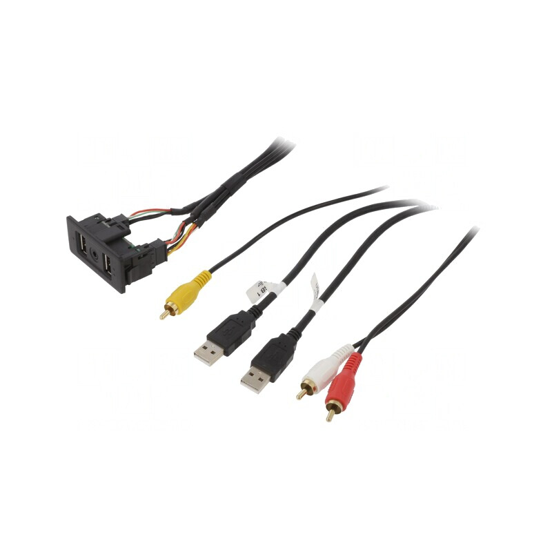 Adaptor USB la AUX Jack 3,5mm și USB A Dual | Electronic-mag.ro | Componente Electronice Adaptor USB la AUX Jack 3,5mm și USB A Dual | Electronic-mag.ro | Componente Electronice