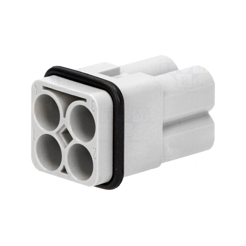 Conector HDC Contact Tată Han Q 4-PIN Crimpat | Electronic-mag.ro | Componente Electronice