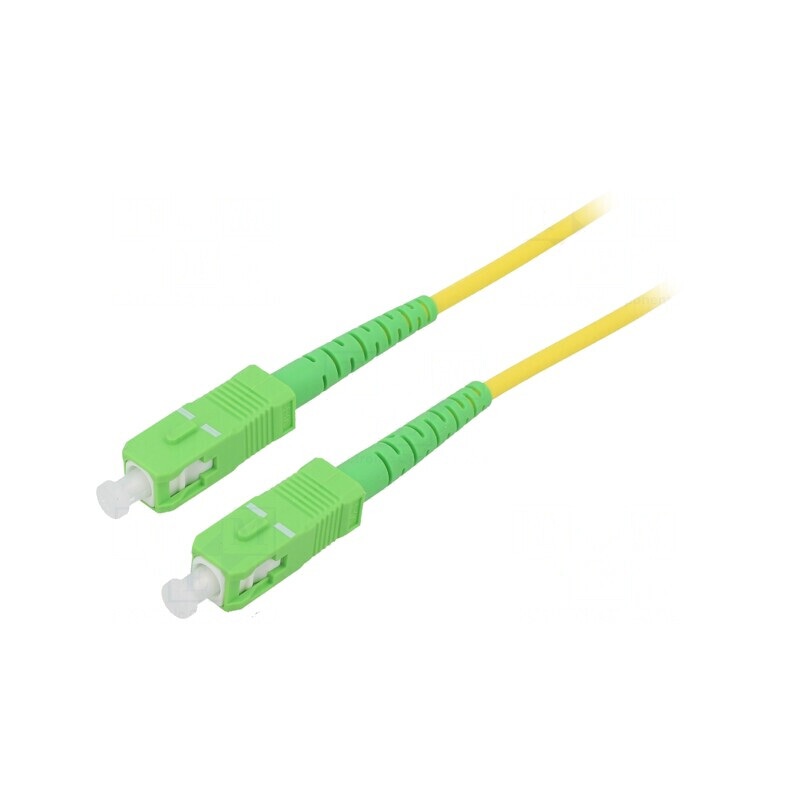 Patch cord fibră OS2 SC/APC 30m LSZH | Electronic-mag.ro | Componente Electronice