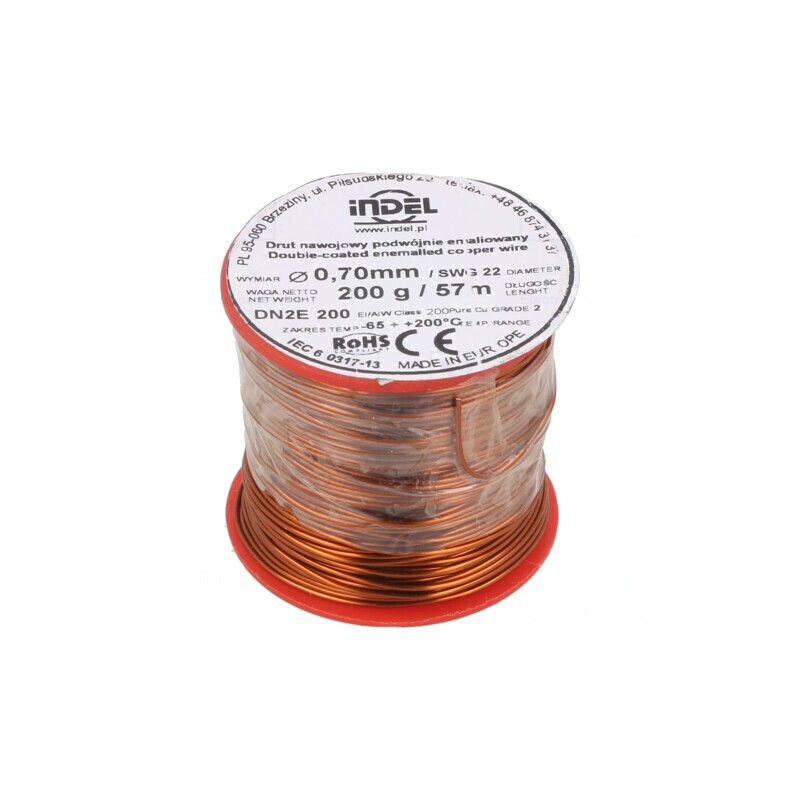 Sârmă emailată cupru 0,7mm 0,2kg | Electronic-mag.ro | Componente Electronice Sârmă emailată cupru 0,7mm 0,2kg | Electronic-mag.ro | Componente Electronice