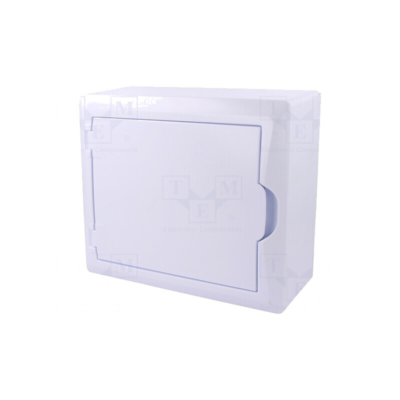 Carcasă pentru aparatură modulară IP40 albă 400V 8 module | Electronic-mag.ro | Componente Electronice
