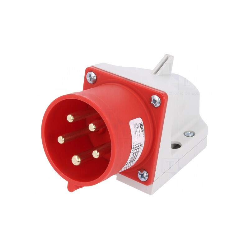 Conector Alimentare AC Trifazat 32A 400V IP44 | Electronic-mag.ro | Componente Electronice