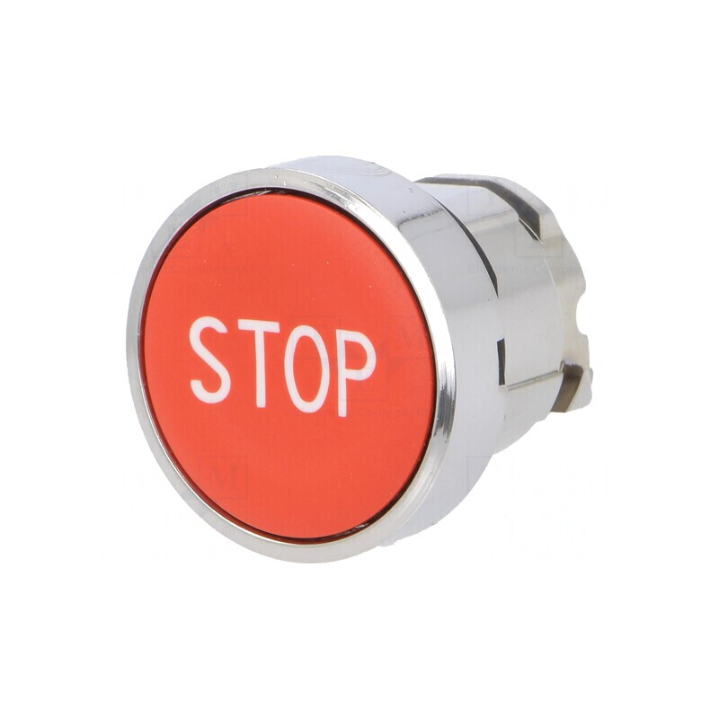 Comutator Apăsare 22mm Roșu | Electronic-mag.ro | Componente Electronice
