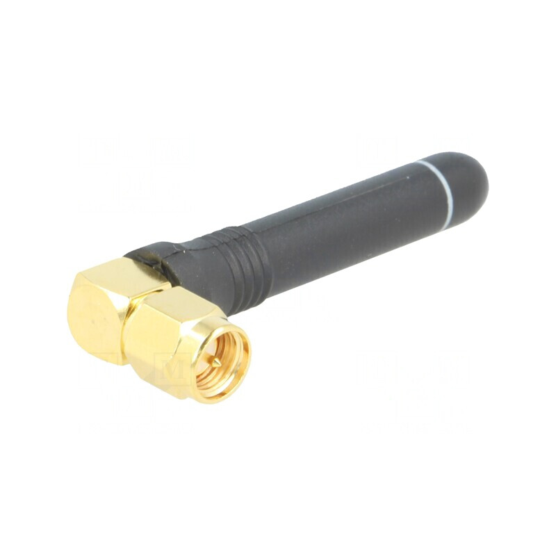 Antenă RF 3,6dBi în unghi 850-880MHz 50Ω | Electronic-mag.ro | Componente Electronice Antenă RF 3,6dBi în unghi 850-880MHz 50Ω | Electronic-mag.ro | Componente Electronice