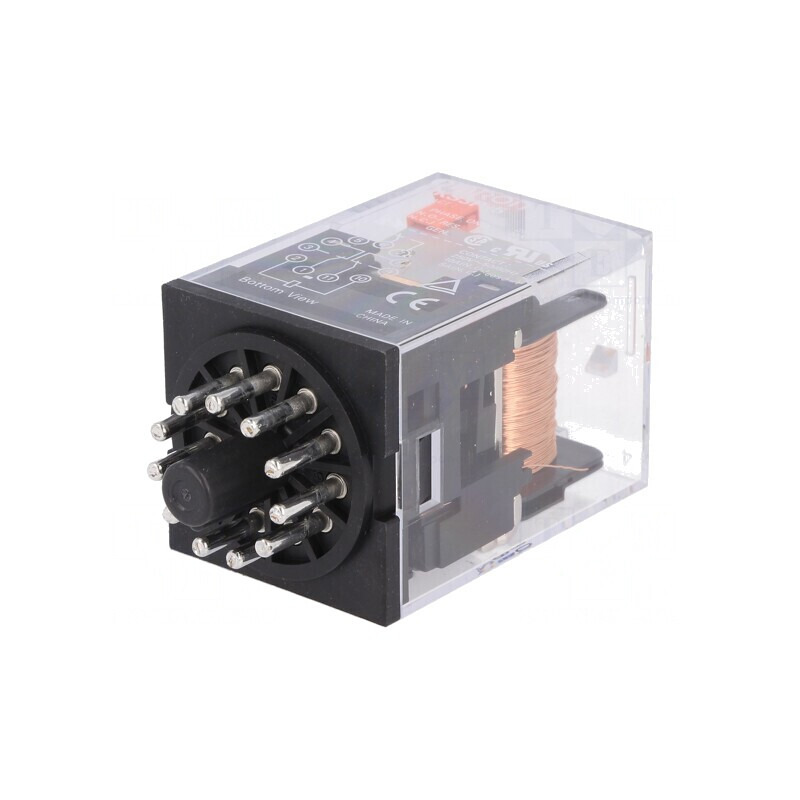 Releu Electromagnetic 3PDT 24VAC 10A | Electronic-mag.ro | Componente Electronice