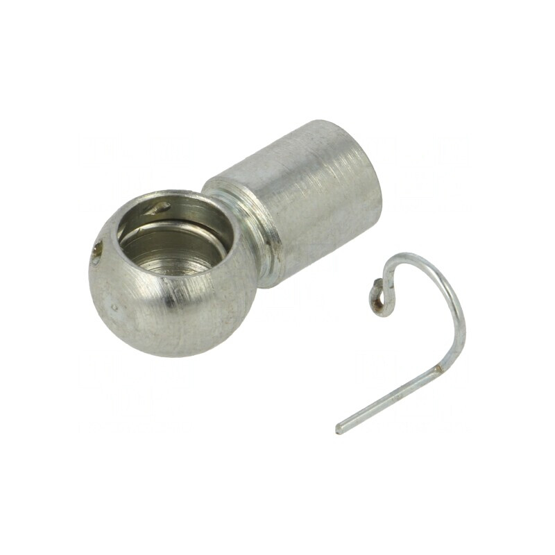 Element de montare arc gaz oțel zincat 10mm | Electronic-mag.ro | Componente Electronice