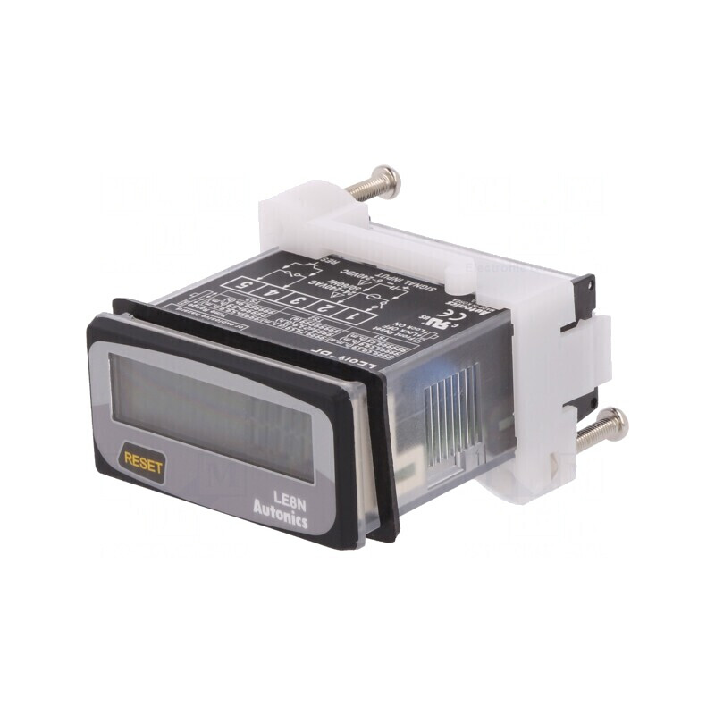 Contor: electronic timp consumat LCD Interval: 0÷999999,9h: cod: LE8N-BF, | Electronic-mag.ro | Componente Electronice Contor: electronic timp consumat LCD Interval: 0÷999999,9h: cod: LE8N-BF, | Electronic-mag.ro | Componente Electronice