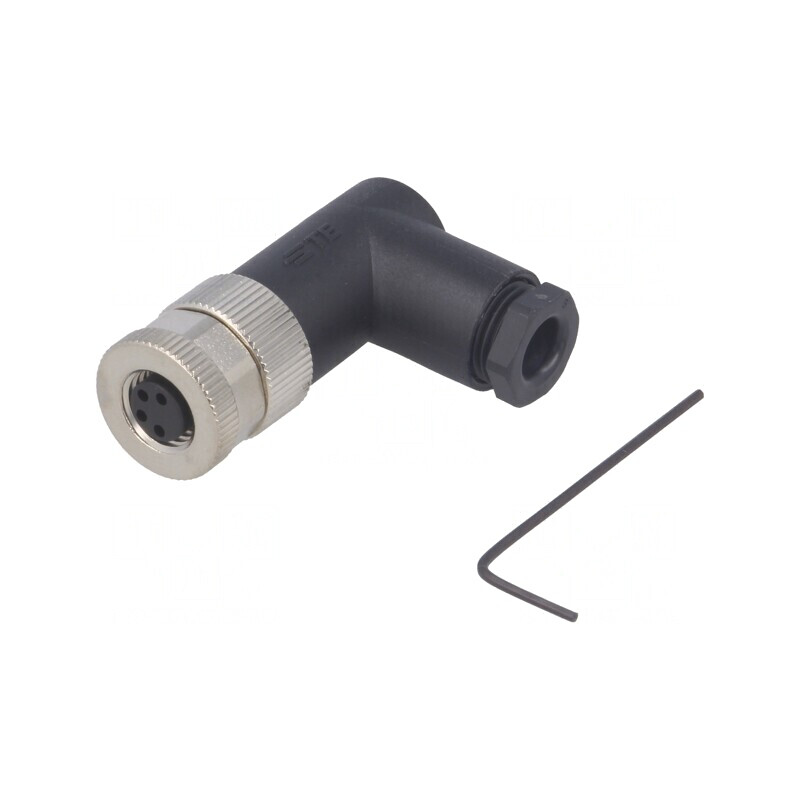 Conector M8 Mamă 4 PIN 90° Pe Cablu | Electronic-mag.ro | Componente Electronice Conector M8 Mamă 4 PIN 90° Pe Cablu | Electronic-mag.ro | Componente Electronice
