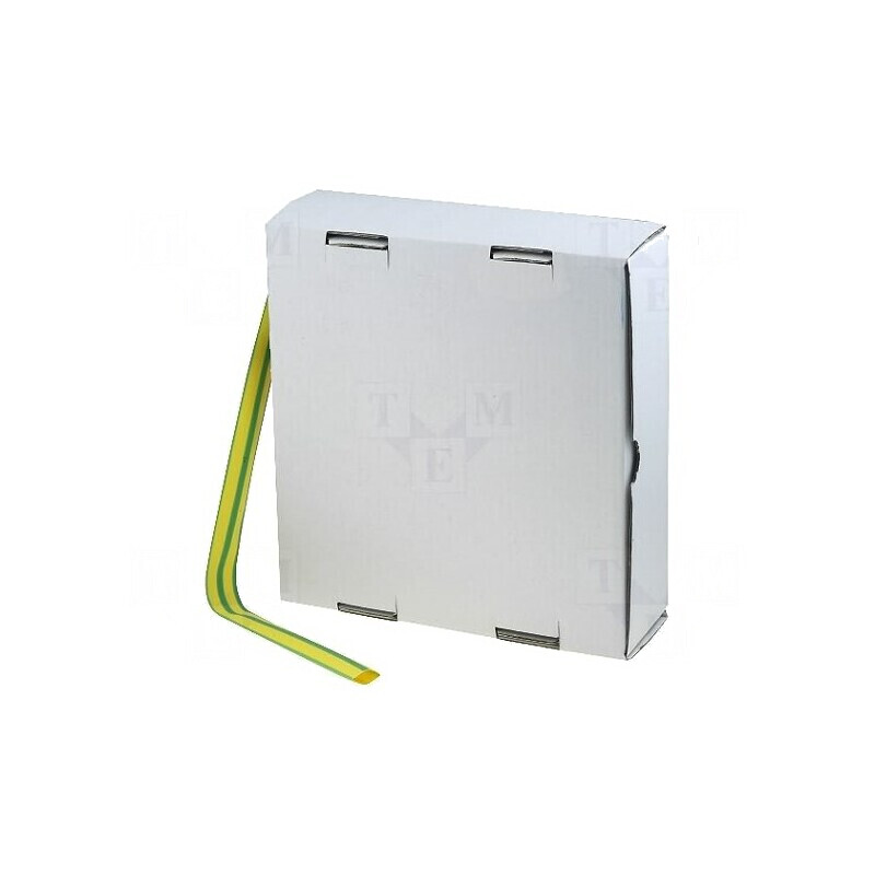 Manșon Termocontractabil 12,7mm Galben-Verde  | Electronic-mag.ro | Componente Electronice