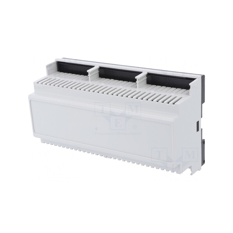 Carcasă gri pentru șină DIN 90x158x58mm | Electronic-mag.ro | Componente Electronice