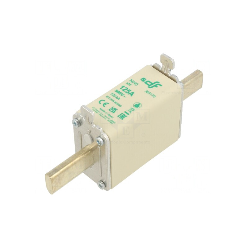 Siguranță aM 125A 500VAC NH0 | Electronic-mag.ro | Componente Electronice