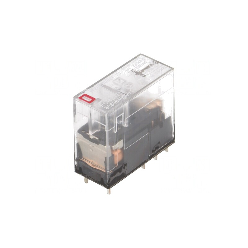 Releu Electromagnetic DPDT 230VAC 8A | Electronic-mag.ro | Componente Electronice