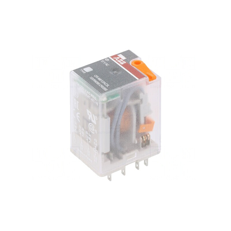 Releu Electromagnetic 3PDT 12VAC 10A | Electronic-mag.ro | Componente Electronice