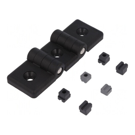 Balama Neagră 109mm Tehnopolimer pentru Profile | Electronic-mag.ro | Componente Electronice