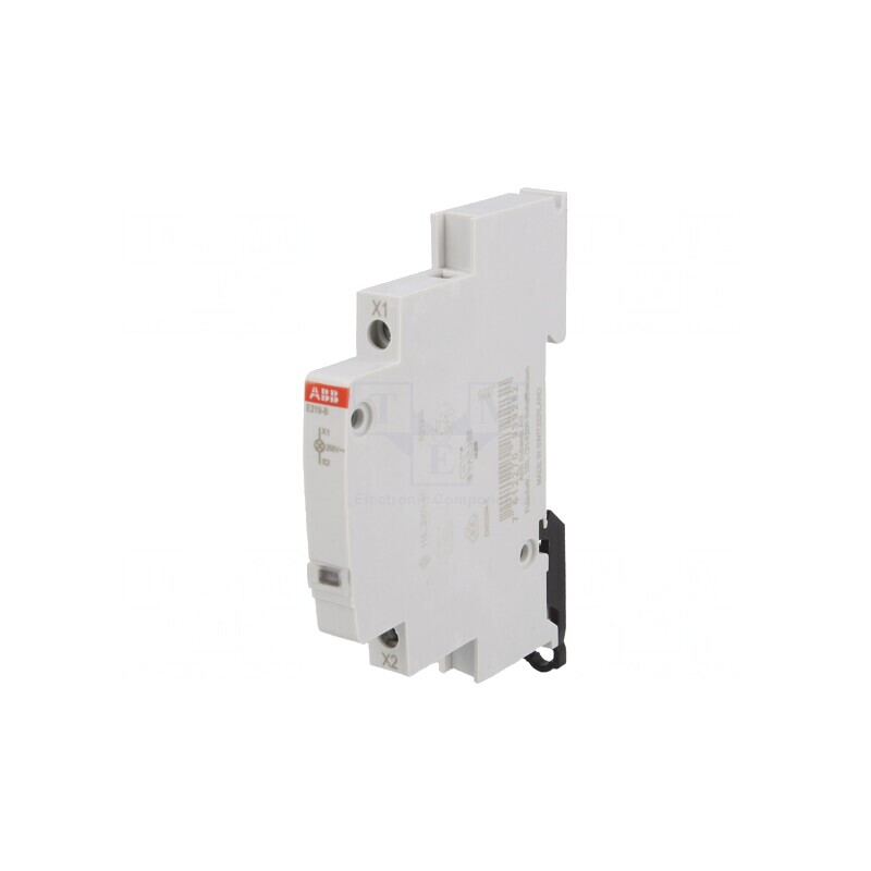 Lampă de control LED pentru şină DIN 9mm 115-250V | Electronic-mag.ro | Componente Electronice