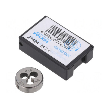 Filieră oțel rapid HSS M2,6 Ø16mm 6g | Electronic-mag.ro | Componente Electronice
