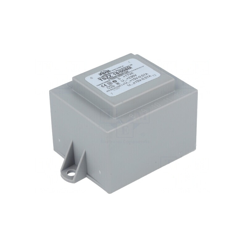 Transformator încapsulat 18VA 230V 15V PCB | Electronic-mag.ro | Componente Electronice