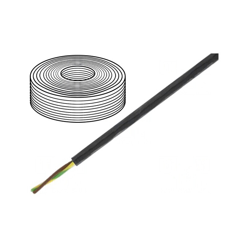 Cablu PTFE Negru 4G0,75mm2 ÖLFLEX® HEAT 260 MC | Electronic-mag.ro | Componente Electronice