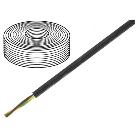 Cablu PTFE Negru 4G0,75mm2 ÖLFLEX® HEAT 260 MC | Electronic-mag.ro | Componente Electronice