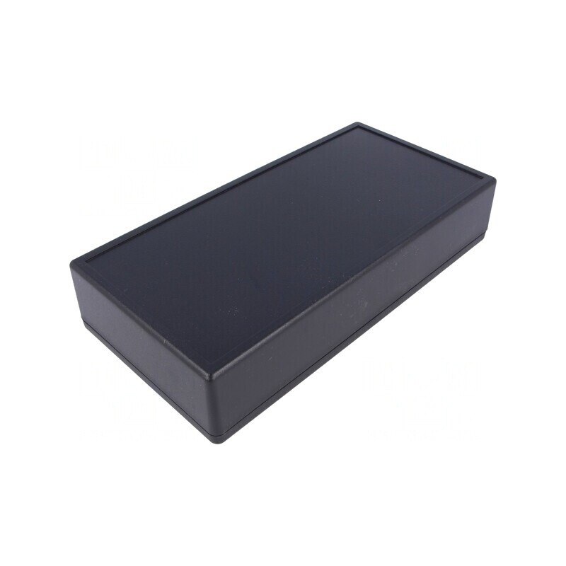 Carcasă universală ABS neagră 110x220x44mm | Electronic-mag.ro | Componente Electronice